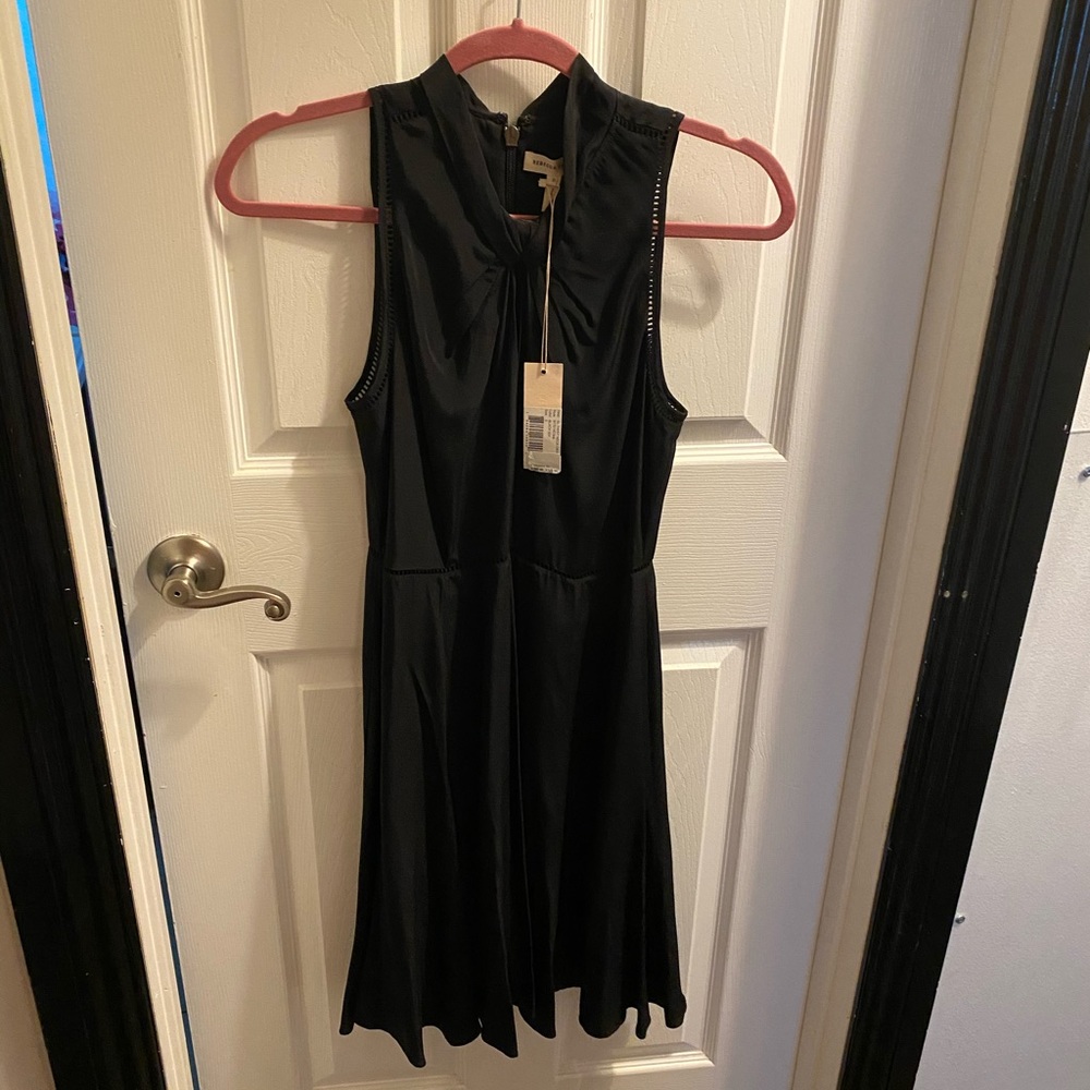 Rebecca Taylor silky tea-length dress NWT